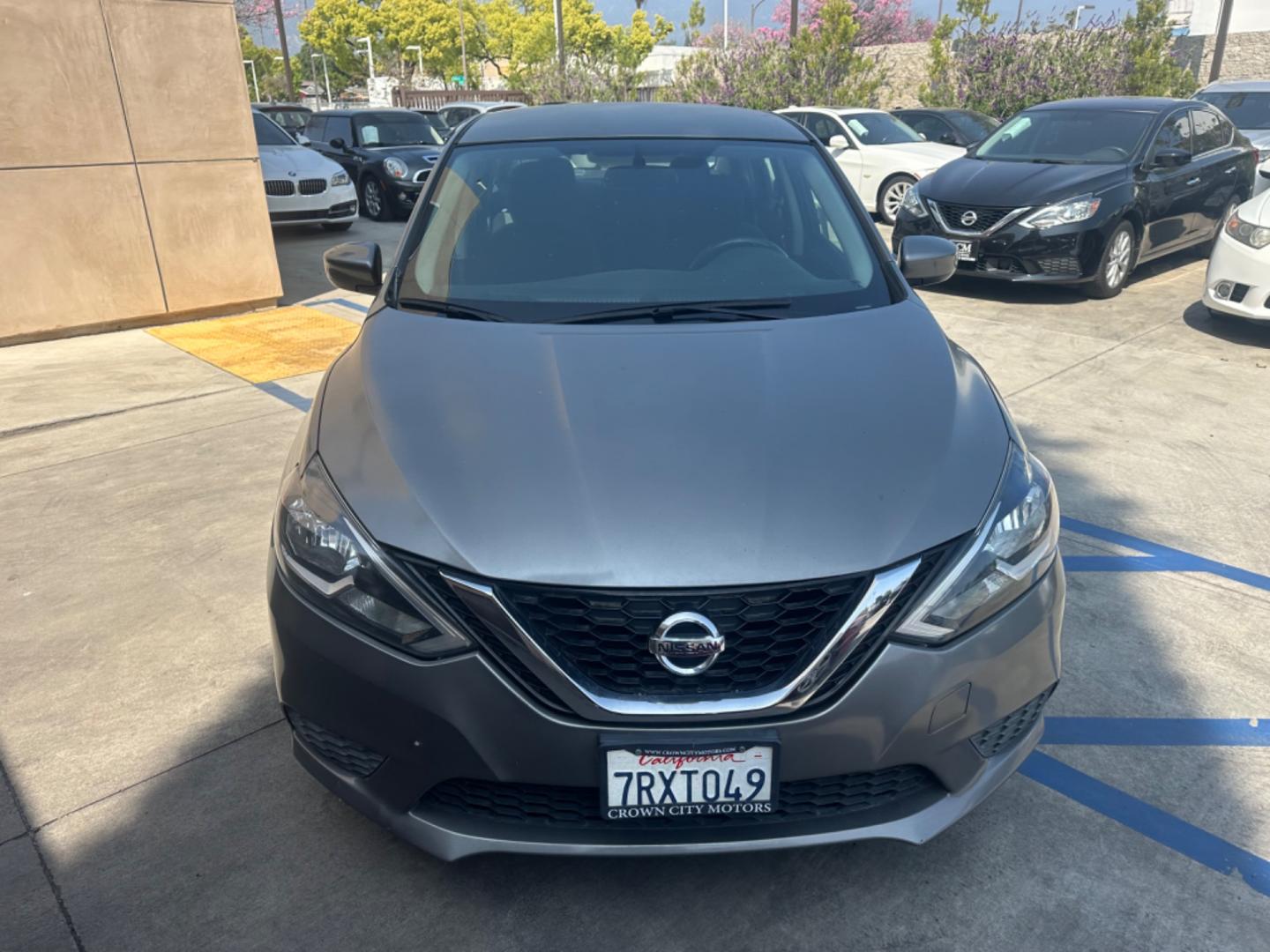 2016 Silver /Black Nissan Sentra FE+ S (3N1AB7AP7GY) with an 1.8L L4 SFI DOHC 16V engine, CVT transmission, located at 30 S. Berkeley Avenue, Pasadena, CA, 91107, (626) 248-7567, 34.145447, -118.109398 - Photo#6